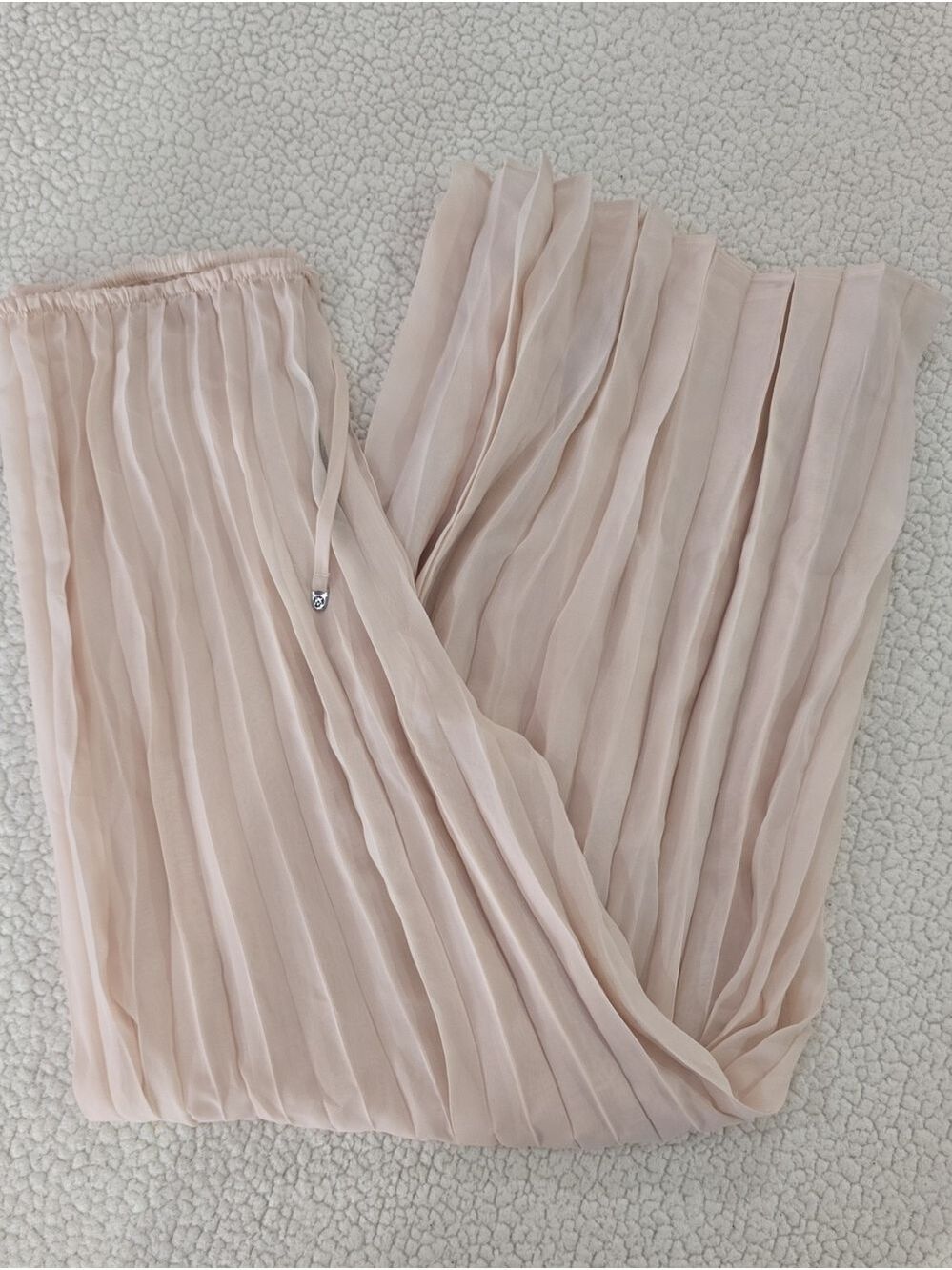 Victoria's Secret Swim Beachwear Pleated Chiffon Pants Sz Med NWT - Picture 3 of 6